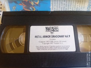 Vhs"Metal Armor Dragonar Vol.9"Yamato Series 1998