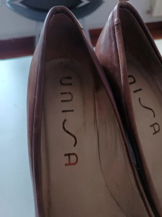 Zapatos Unisa piel marrón