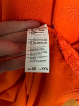 Sudadera larga SUPONE naranja