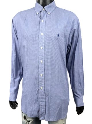 Camicia Polo Ralph Lauren Yarmouth Uomo XXL Quadri