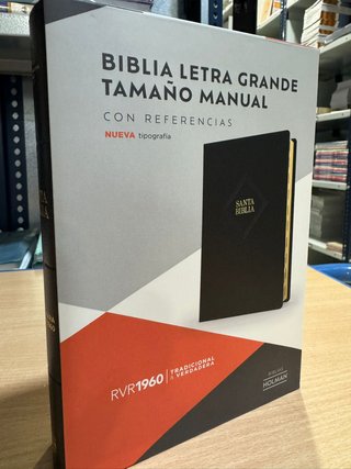 Biblia RVR 1960 Tam. Manual-S piel Indice- Safeliz