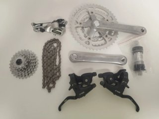 Componentes Shimano Xt 7 velocidades