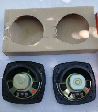 Coppia Altoparlanti Philips Auto d'Epoca
