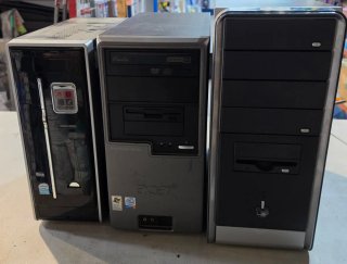 Lote 3 CPUs Torres de Pc
