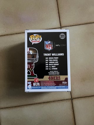 Funko Pop! 49ers Trent Williams #311
