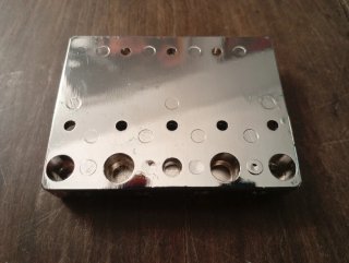 Puente Fender Hi-Mass Bass Cromado
