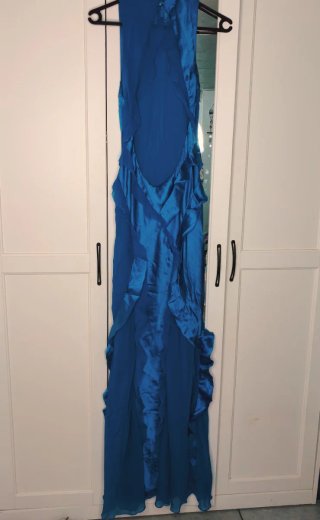 ASOS DESIGN Vestito Lungo Blu Cobalto
