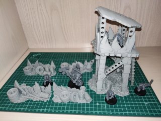 Escenografía Ork Warhammer 40k