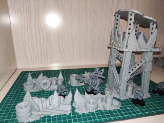 Escenografía Ork Warhammer 40k