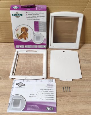 PetSafe Staywell Porta per Animali Bianca