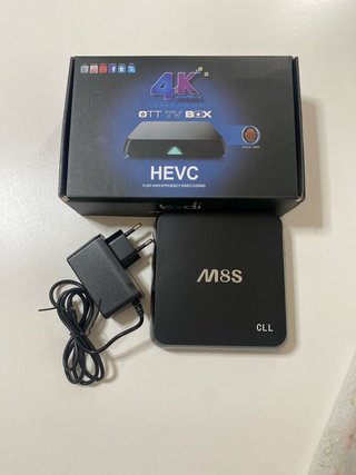 Caja TV 4K HEVC Kodi M8S