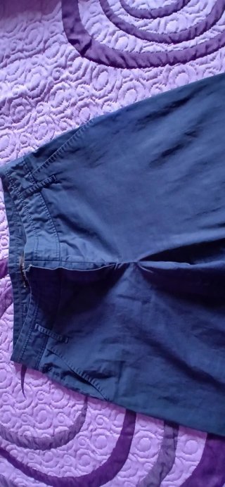 Pantalón vestir Bimba y Lola azul talla 40
