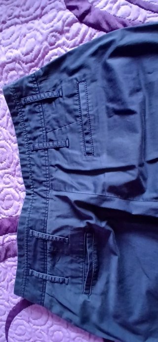 Pantalón vestir Bimba y Lola azul talla 40