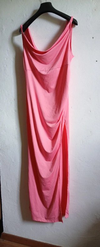Vestito lungo con spacco taglia XL