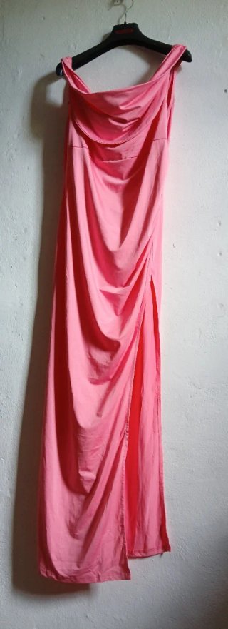 Vestito lungo con spacco taglia XL
