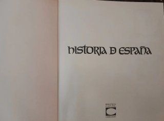 Vendo 6 volúmenes de la Historia de España.