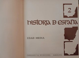 Vendo 6 volúmenes de la Historia de España.