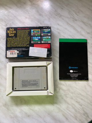Jack Nicklaus Golf SNES PAL ESP