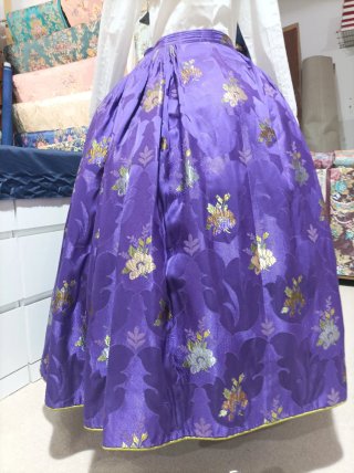 Falda Fallera Morado Nazareno