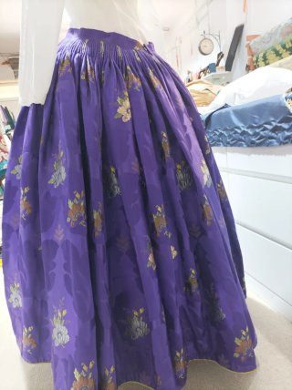 Falda Fallera Morado Nazareno