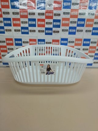 Cesta colada ergonómica 8kg blanca Tatay