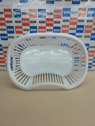 Cesta colada ergonómica 8kg blanca Tatay