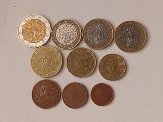 Lote monedas euro Francia
