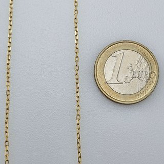 Cadena de Oro 18K, Bilbao corta, 2,63gr, 40cm
