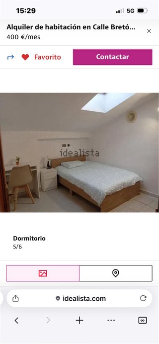 Alquiler habitacion en chalet