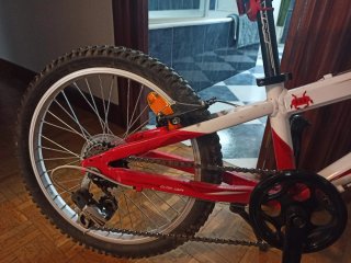 Bicicleta WRC Conor 20 Roja y Blanca