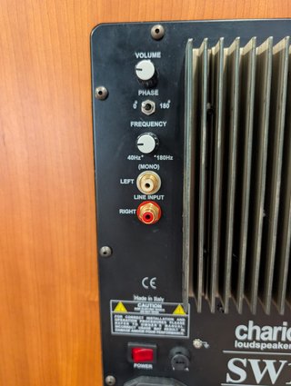 Subwoofer Activo Chario SW1