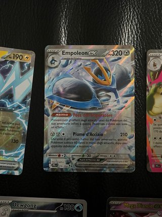 Lotto 5 carte Pokémon fiamme spettrali