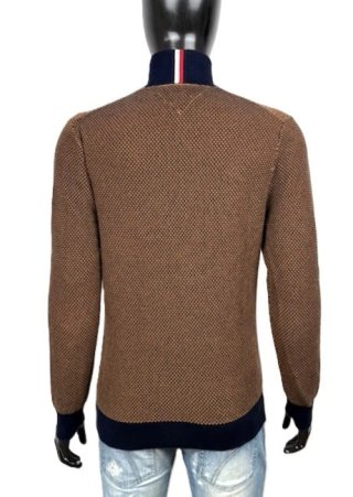 Tommy Hilfiger Maglione Uomo Taglia M Cotone Zip