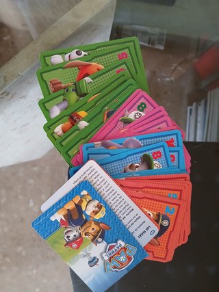 Juego de cartas Patrulla Canina