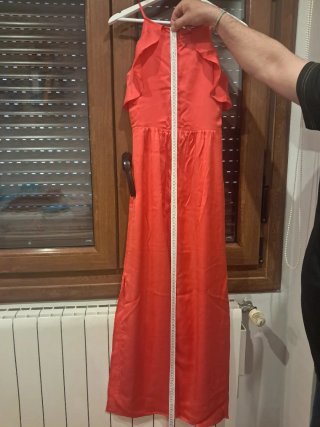 Vestido fiesta coral Guess
