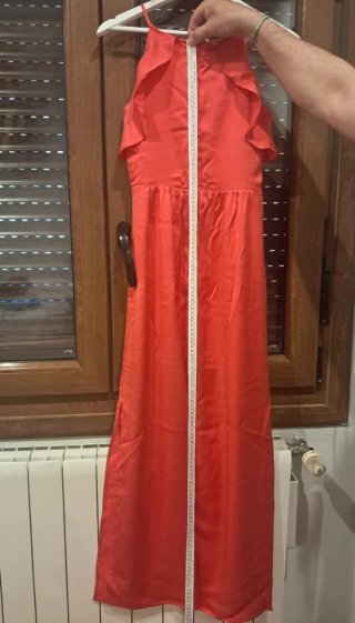 Vestido fiesta coral Guess