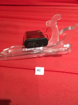 Encendedor Tres Bon a Gas Marrón y Dorado