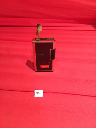 Encendedor Tres Bon a Gas Marrón y Dorado