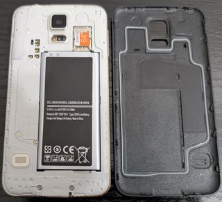 Samsung Galaxy S5, batería nueva, microSD 64GB