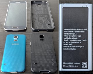 Samsung Galaxy S5, batería nueva, microSD 64GB
