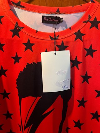 Camiseta Noc The Brand David Bowie Estrellas