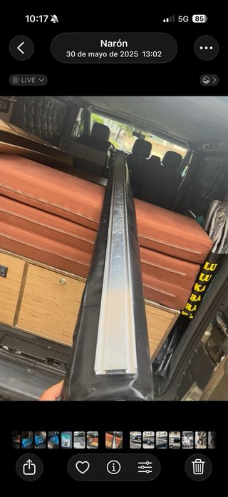 Toldo para furgoneta camper