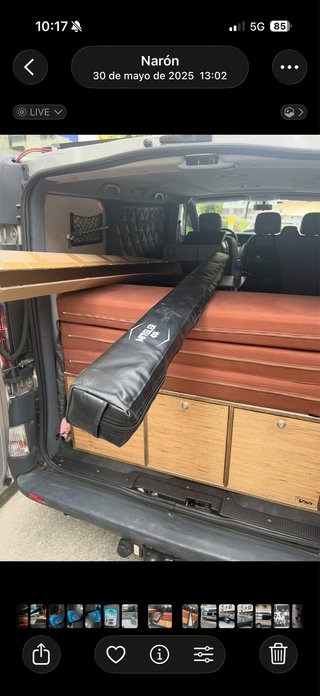 Toldo para furgoneta camper