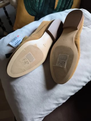 Mocasines Zara Beige