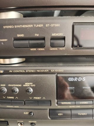 Conjunto tres modulos Technics más 5 altavoces