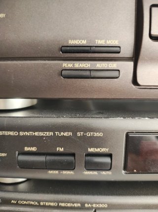 Conjunto tres modulos Technics más 5 altavoces