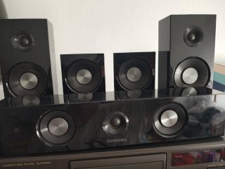 Conjunto tres modulos Technics más 5 altavoces