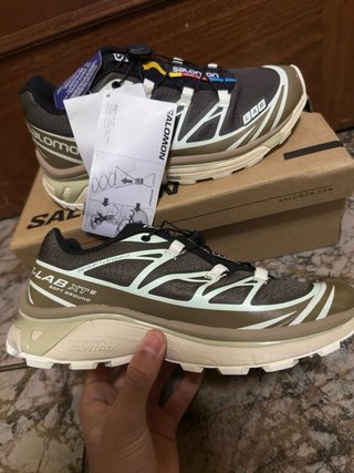 Salomon XT-6 Beige/Marrón