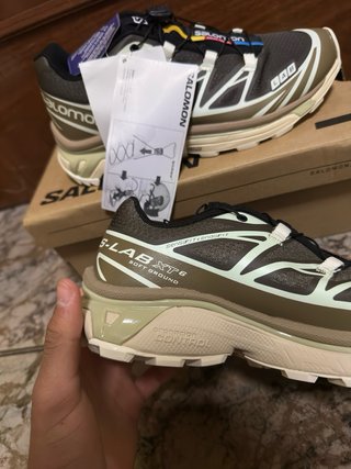 Salomon XT-6 Beige/Marrón