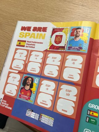 Álbum Panini Mundial FIFA 2026 + 120 Cromos